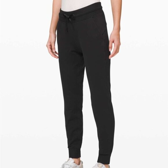 Lululemon Ready to Fleece Jogger Black 2 - Picture 1 of 8